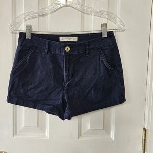 Abercrombie & Fitch Dark Blue Shorts Size 00